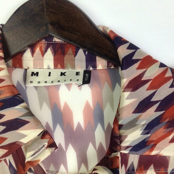 MIKE GONZALEZ Silk shirt - Picture 5 of 6